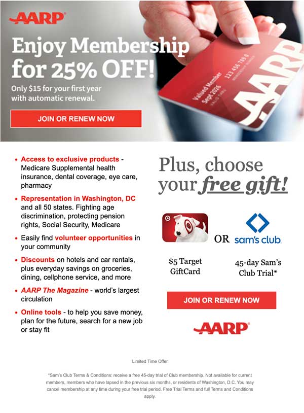 Enable Images - AARP FREE Gift
